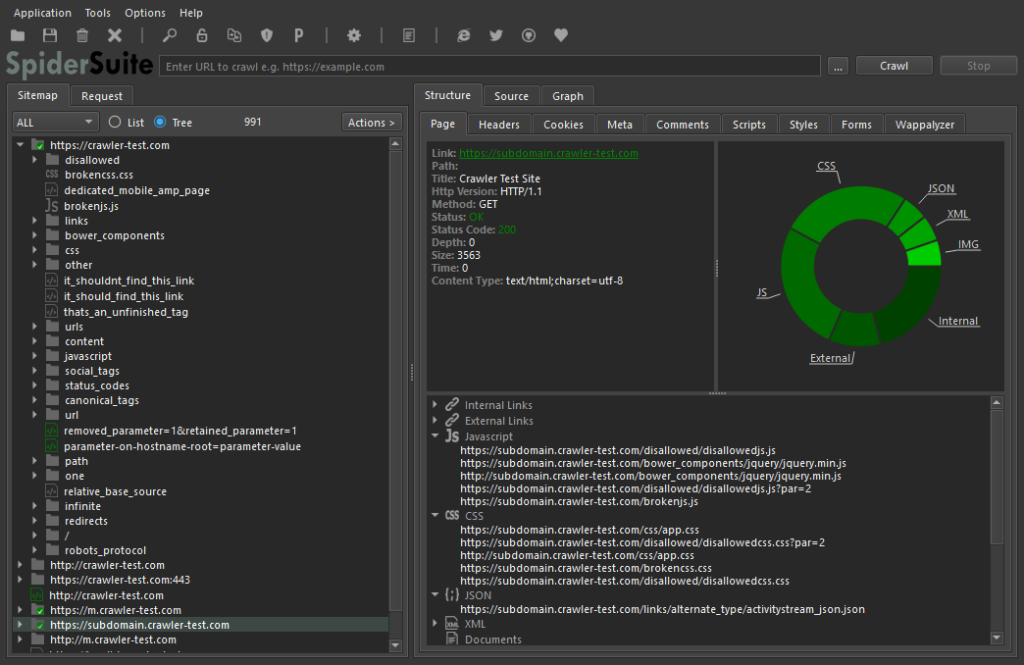 SpiderSuite windows/linux 1.0.4-蚂蚁安全