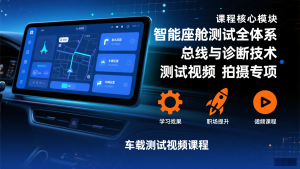 柠檬班车载测试视频课程:开启智能座舱测试新征程-蚂蚁安全